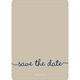 Navy Our Love Story Photo Save the Date Cards Image 2 of 6